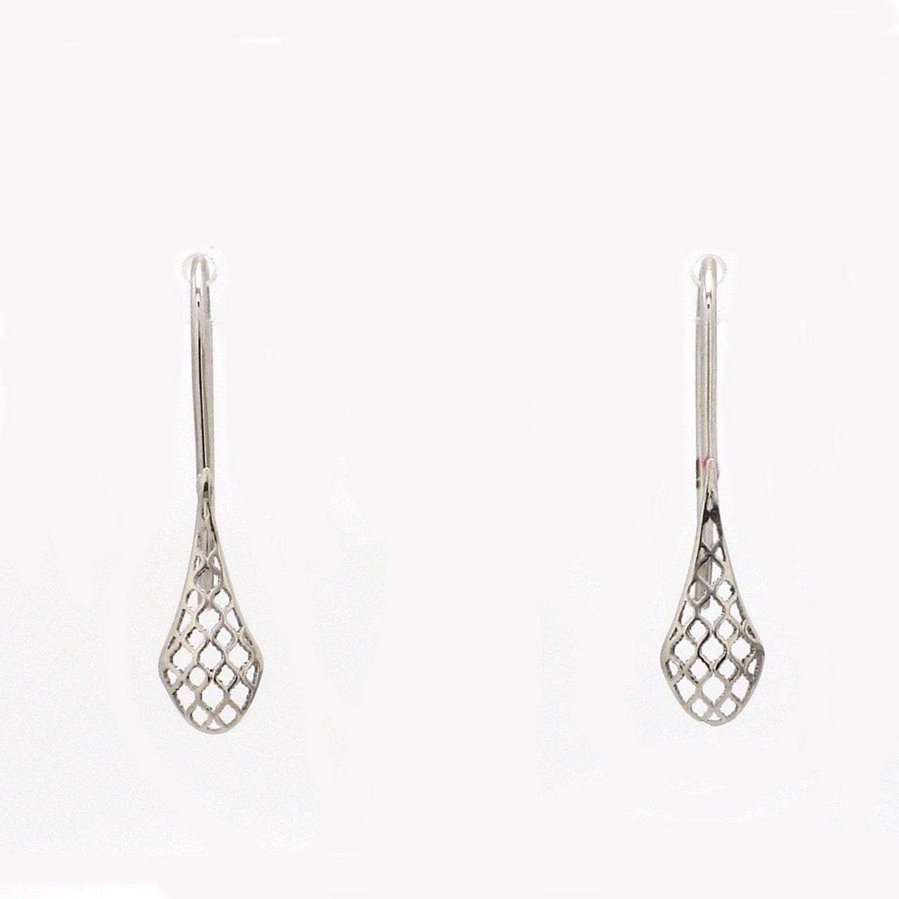 Jewelove™ Earrings Designer Filigree Platinum Earrings for Women JL PT E 198