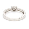 Jewelove™ Rings Designer Heart Platinum Love Bands JL PT 922