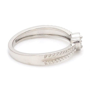 Jewelove™ Rings Designer Heart Platinum Love Bands JL PT 922