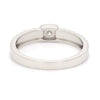 Jewelove™ Rings Designer Heart Platinum Love Bands JL PT 922