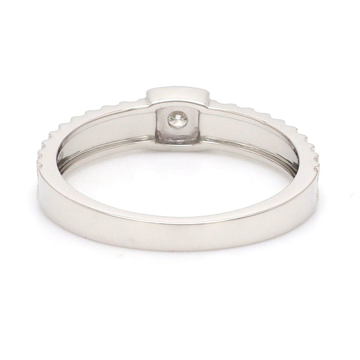 Jewelove™ Rings Designer Heart Platinum Love Bands JL PT 922