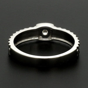 Jewelove™ Rings Designer Heart Platinum Love Bands JL PT 922