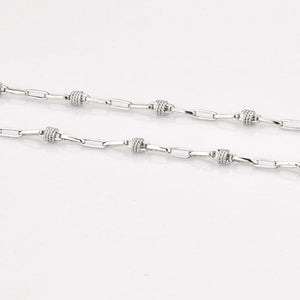 Jewelove™ Chains Designer Platinum Chain for Women JL PT CH 832