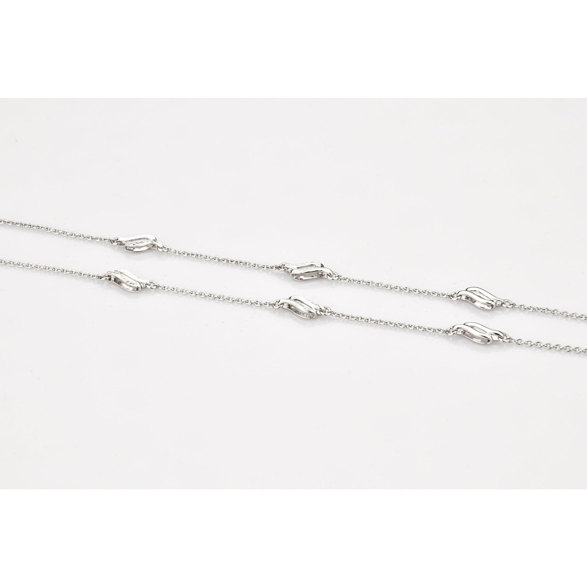 Jewelove™ Chains Designer Platinum Chain with Loops JL PT CH 803