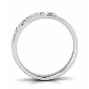 Jewelove™ Rings Designer Platinum Diamond Couple Ring JL PT CB 142