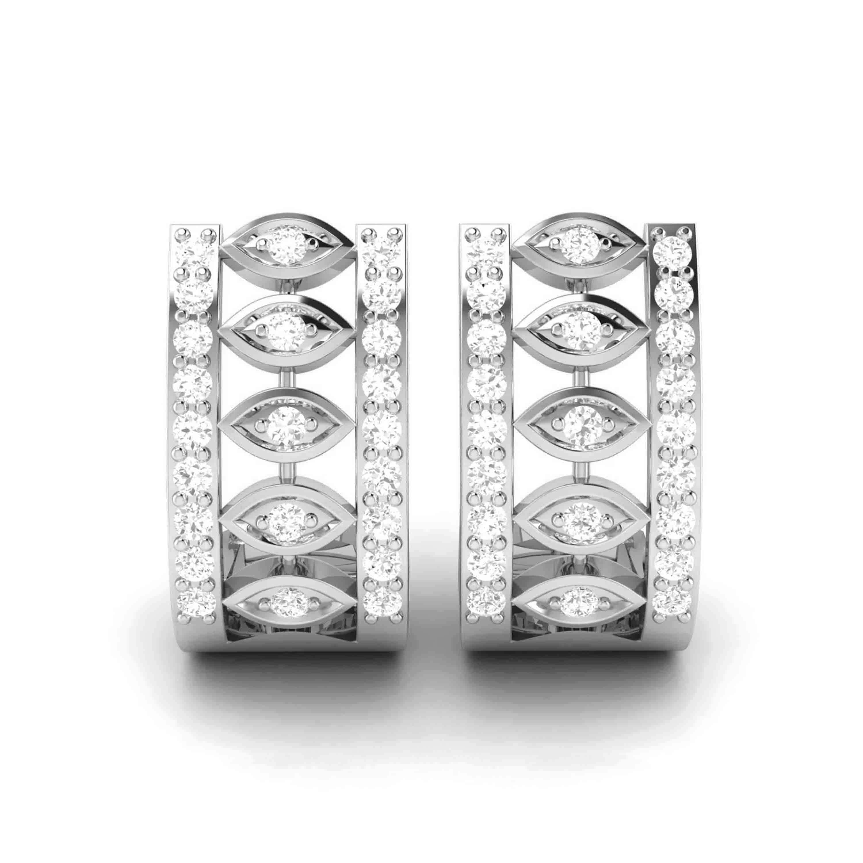 Tiffany & Co. Pre-Owned 18kt Yellow Gold And Platinum Schlumberger Diamond  Earrings - Farfetch