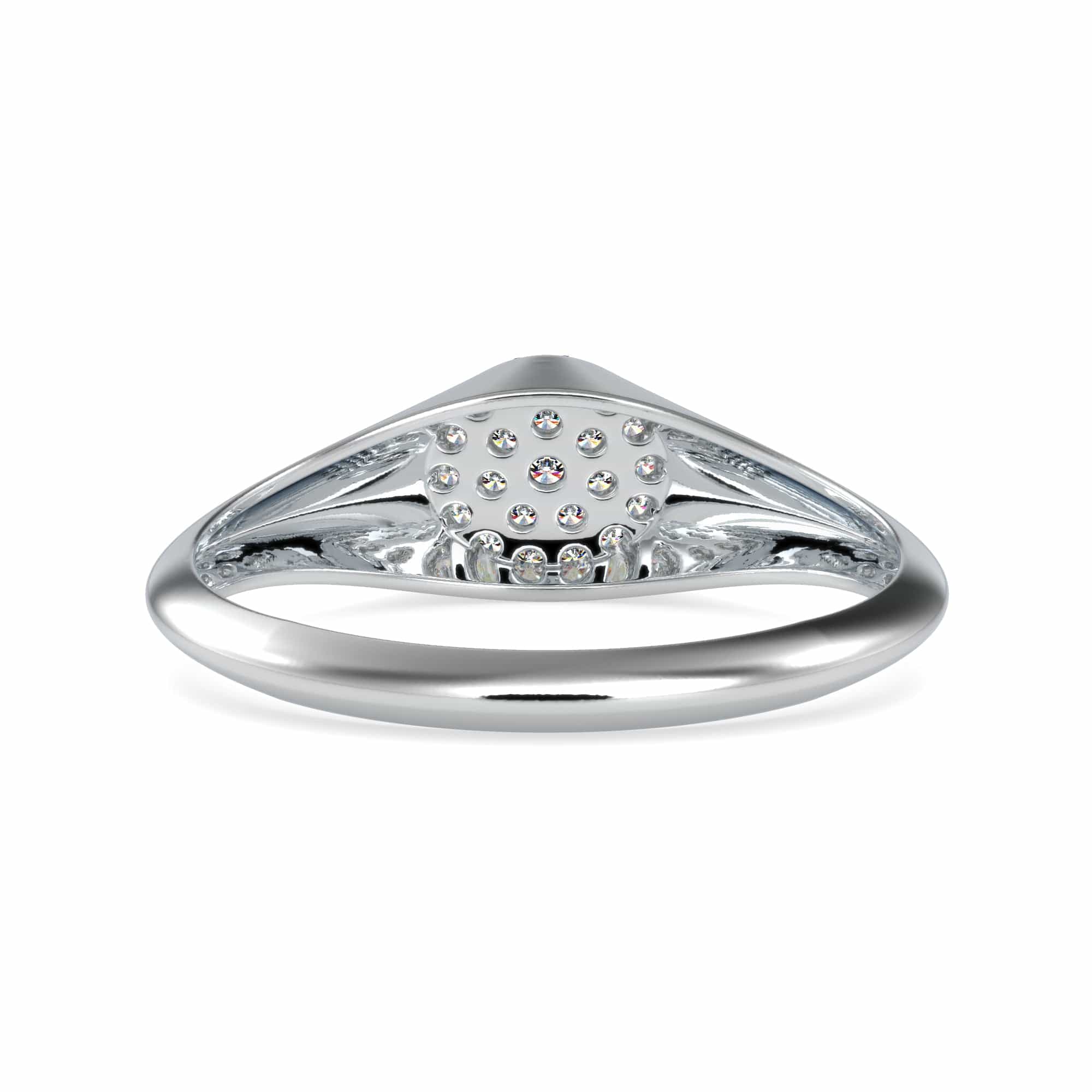 Jewelove™ Rings Designer Platinum Diamond Engagement Ring JL PT 0624