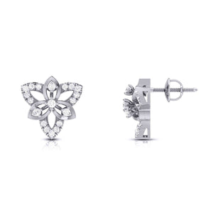 Jewelove™ Pendants & Earrings Designer Platinum Diamond Pendant Set JL PT P 16