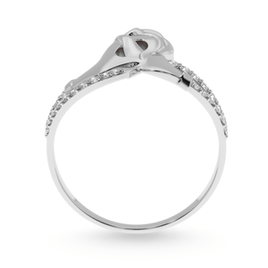 Jewelove™ Rings Designer Platinum Diamond Ring for Women JL PT LC857