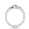 Jewelove™ Rings Designer Platinum Halo-Style Solitaire Engagement Ring JL PT R-13