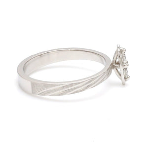 Jewelove™ Rings Designer Platinum Love Band Diamonds JL PT 1060