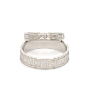 Jewelove™ Rings Designer Platinum Love Bands JL PT 1323