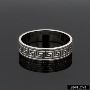 Jewelove™ Rings Designer Platinum Love Bands JL PT 1323