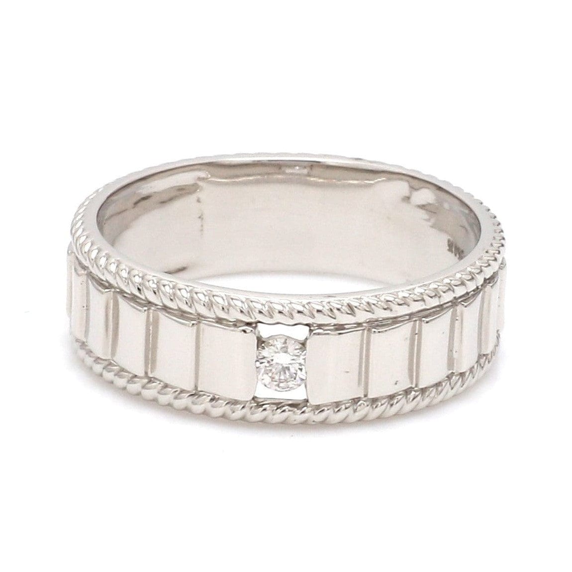 Jewelove™ Rings Designer Platinum Love Bands JL PT 927