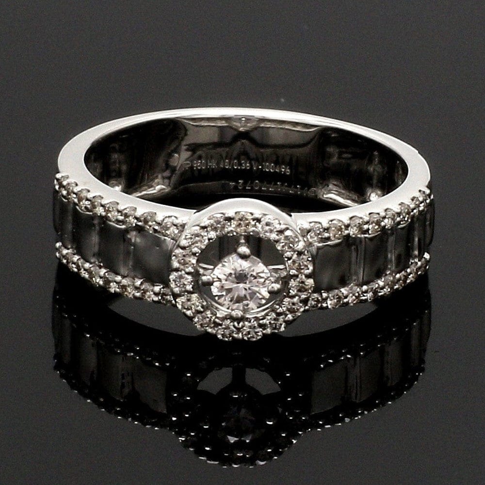 Jewelove™ Rings Designer Platinum Love Bands JL PT 927