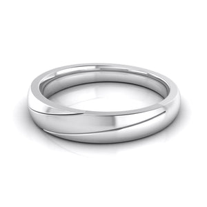 Jewelove™ Rings Designer Platinum Love Bands JL PT R-8045