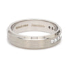 Jewelove™ Rings Designer Platinum Love Bands with Diamond JL PT 1067