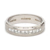 Jewelove™ Rings Designer Platinum Love Bands with Diamond JL PT 1067