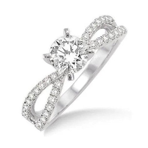 Jewelove™ Rings Women's Band only 50-Pointer Solitaire Ring made in Platinum JL PT 285