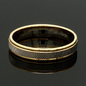 Jewelove™ Rings Designer Unisex Platinum & Yellow Gold Couple Rings JL PT 1121-A