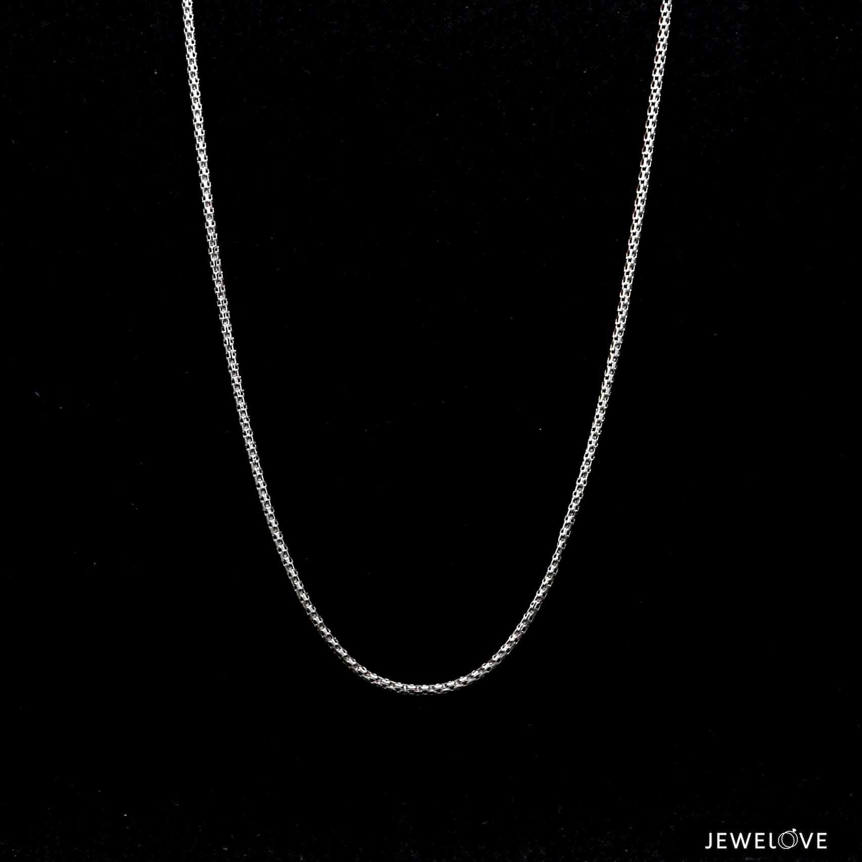 Jewelove™ Chains Double Sided Platinum & Rose Gold Unisex Chain JL PT CH 1128