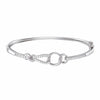 Jewelove™ Bangles & Bracelets Evara Platinum Diamond Bracelet for Women JL PTB 798