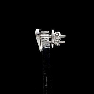 Jewelove™ Earrings Evara Platinum Diamond Heart Earrings JL PT E 326