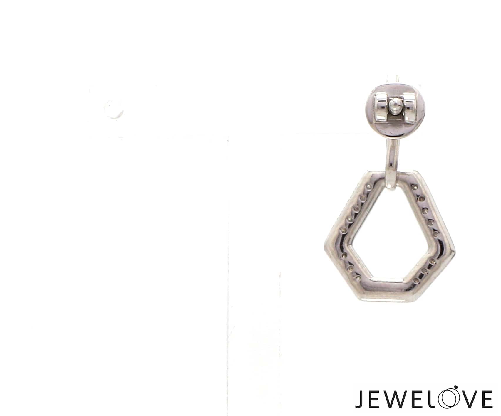 Jewelove™ Earrings Evara Platinum Diamonds Earrings for Women JL PT E 309-PT