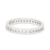 Jewelove™ Rings Full Eternity Platinum Wedding Band with Diamonds JL PT 24