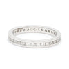 Jewelove™ Rings Full Eternity Platinum Wedding Band with Diamonds JL PT 24