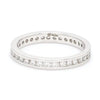 Jewelove™ Rings Full Eternity Platinum Wedding Band with Diamonds JL PT 24