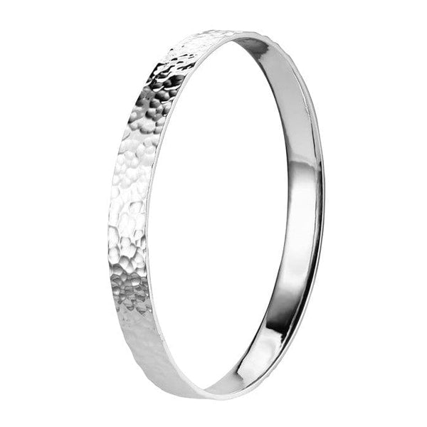 Jewelove™ Bangles & Bracelets Hammered Platinum Kada for Men JL PTB 776