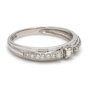 Jewelove™ Rings Harmony Platinum Couple Rings with Diamonds JL PT 530