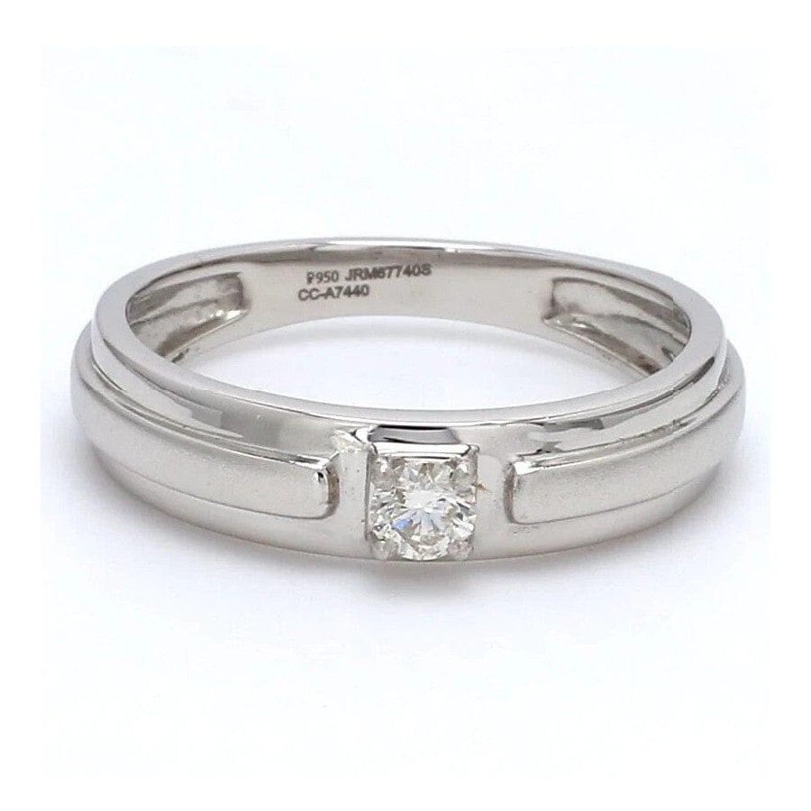 Jewelove™ Rings Harmony Platinum Couple Rings with Diamonds JL PT 530