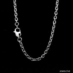 Jewelove™ Chains Heavy Classic Platinum Chain for Men JL PT CH 1170