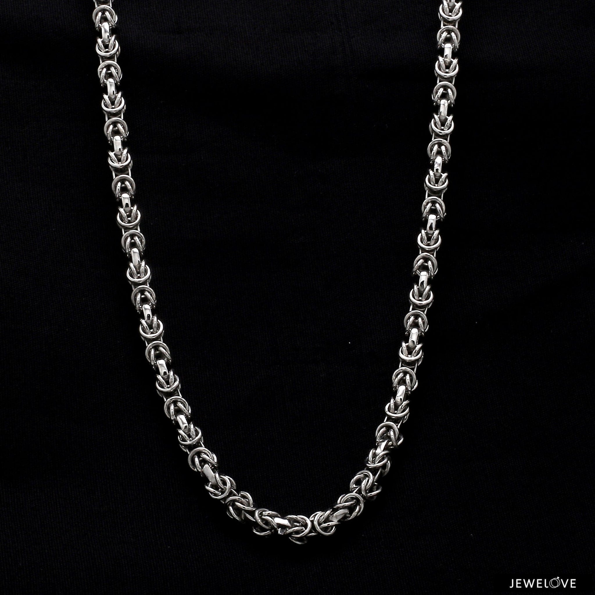 Jewelove™ Chains Heavy Platinum Chain for Men JL PT CH 1025