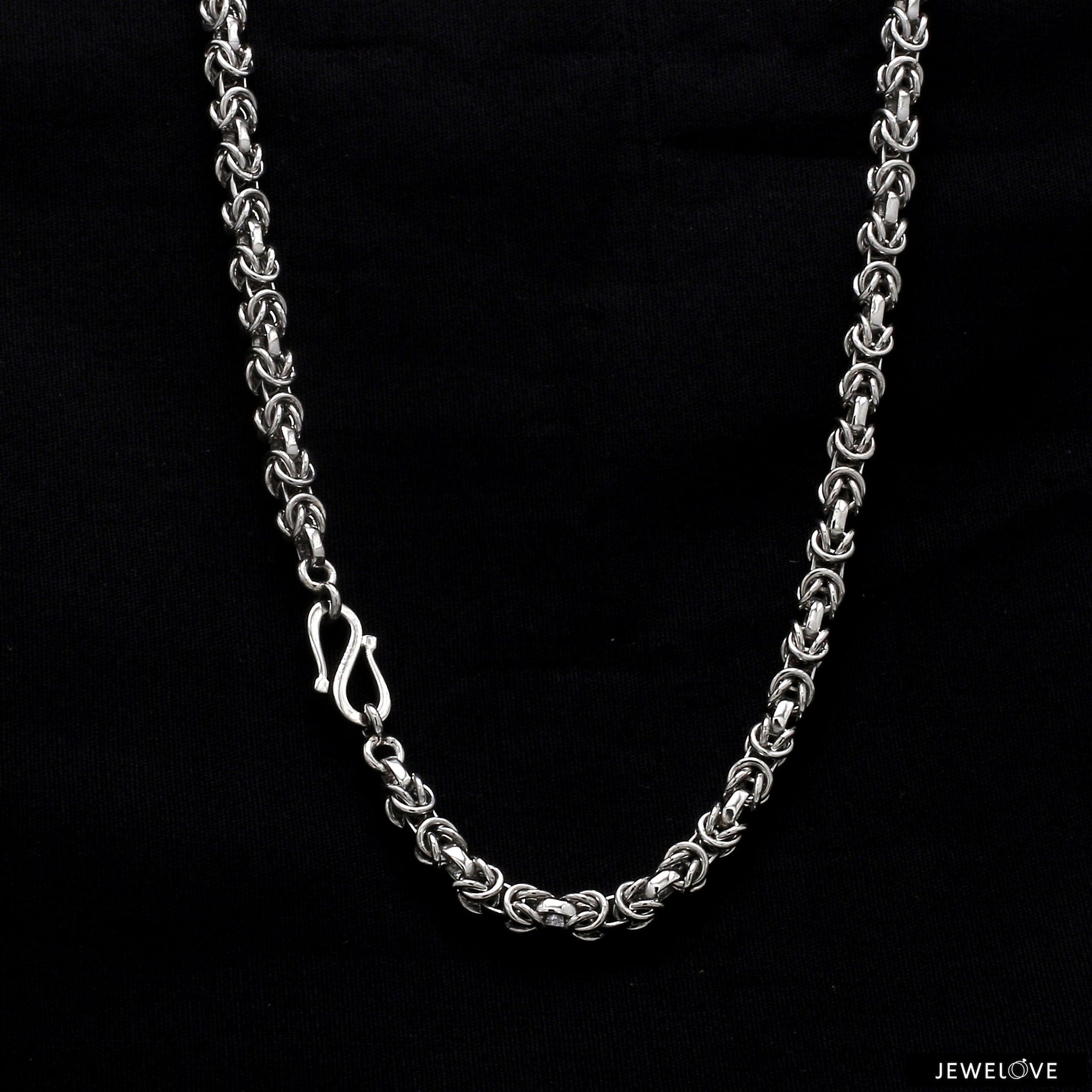 Jewelove™ Chains Heavy Platinum Chain for Men JL PT CH 1025