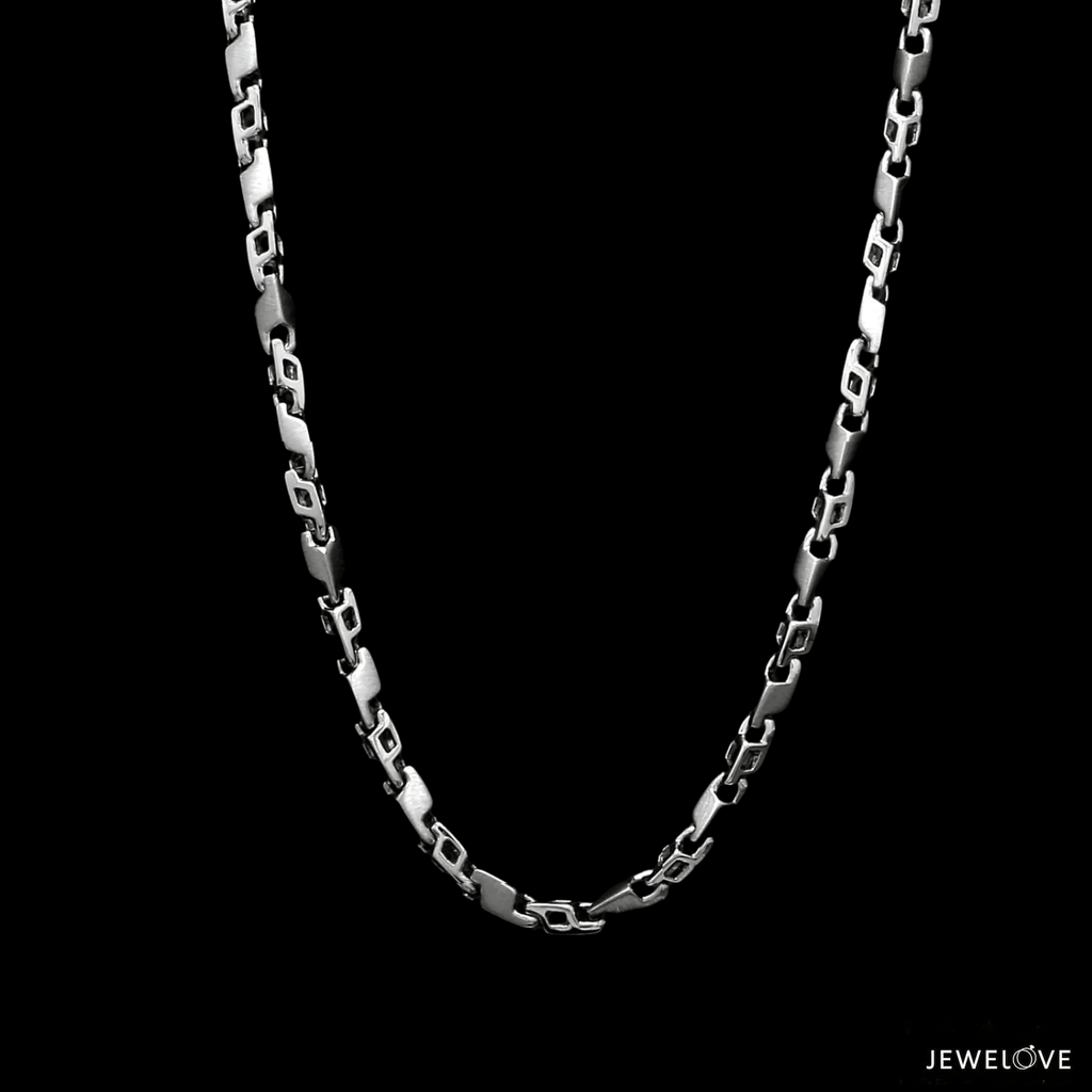 Jewelove™ Chains Heavy Unisex Platinum Chain JL PT CH 720