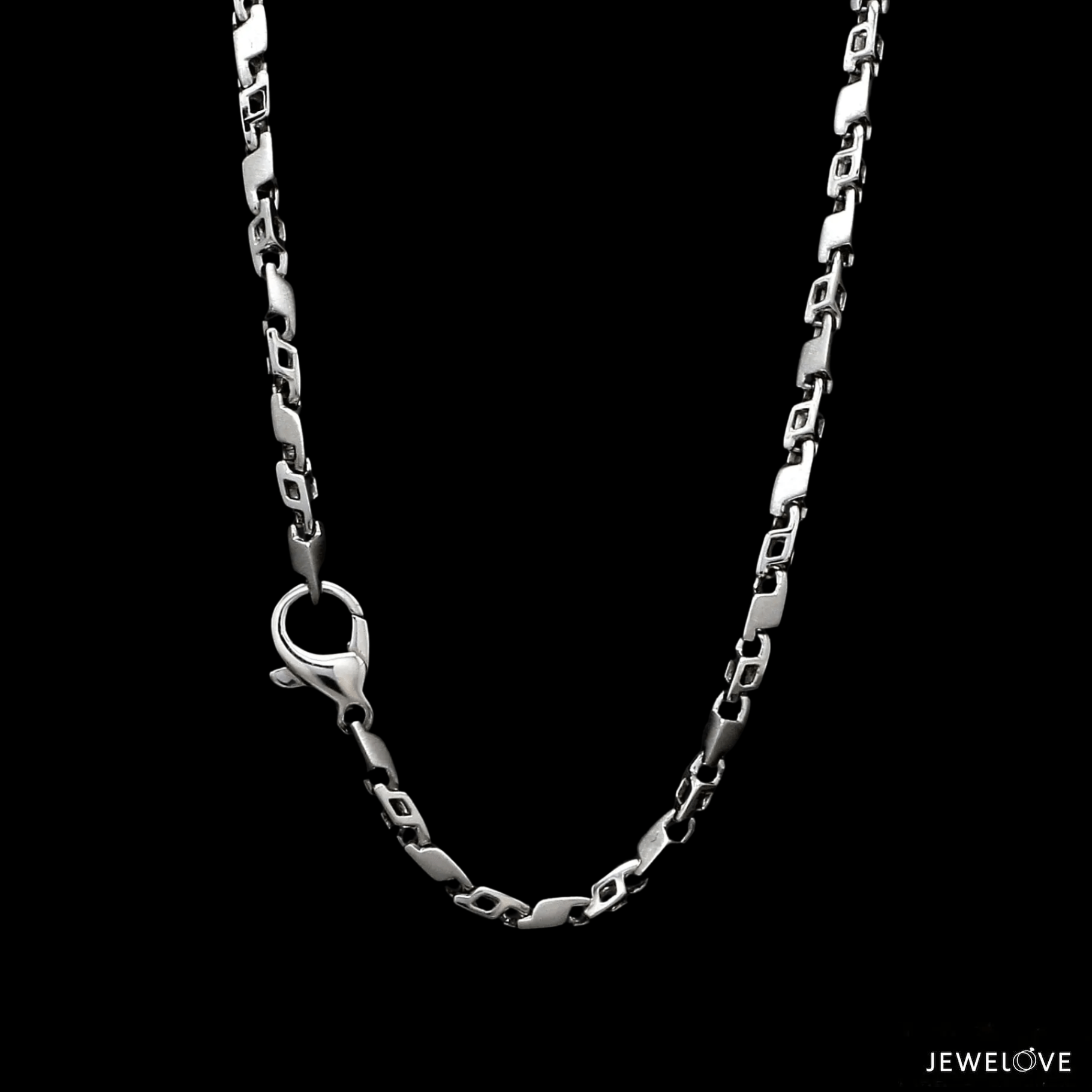 Jewelove™ Chains Heavy Unisex Platinum Chain JL PT CH 720