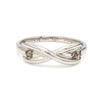 Jewelove™ Rings Infinity Plain Platinum Ring for Men JL PT 459