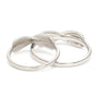 Jewelove™ Rings Infinity Plain Platinum Ring for Men JL PT 459