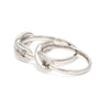 Jewelove™ Rings Infinity Plain Platinum Ring for Men JL PT 459