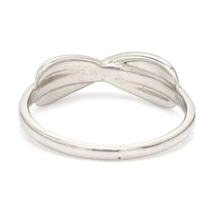 Jewelove™ Rings Infinity Plain Platinum Ring for Men JL PT 459