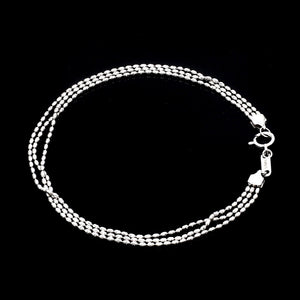 Jewelove™ Bangles & Bracelets Japanese 3 Line Platinum Bracelet for Women JL PTB 664