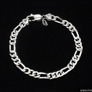 Jewelove™ Bangles & Bracelets Japanese Platinum Bracelet for Men JL PTB 979