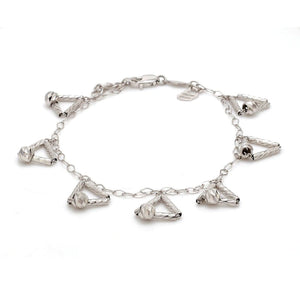 Jewelove™ Bangles & Bracelets Japanese Platinum Bracelet for Women JL PTB 1065