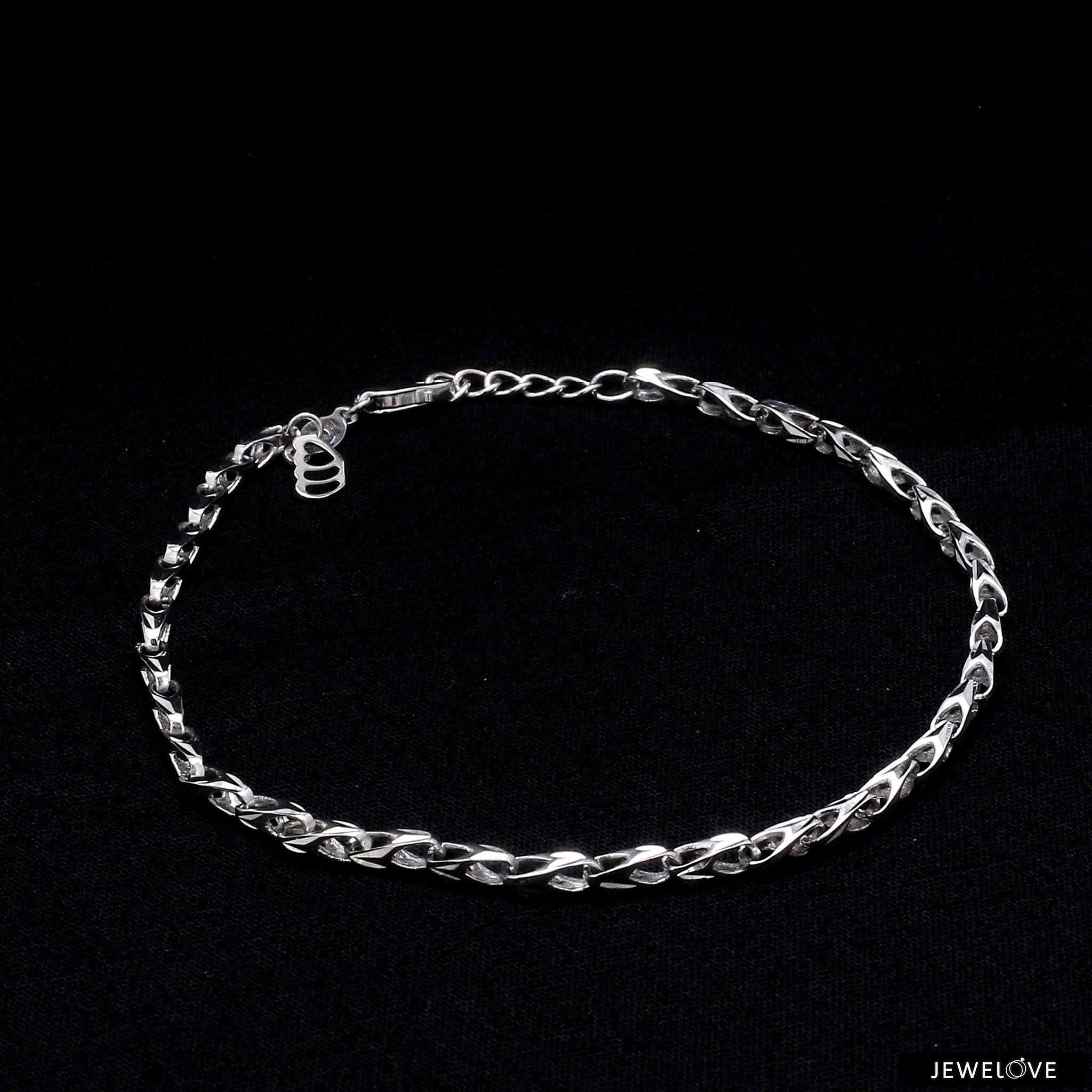 Jewelove™ Bangles & Bracelets Bracelet Japanese Platinum Bracelet JL PTB 658