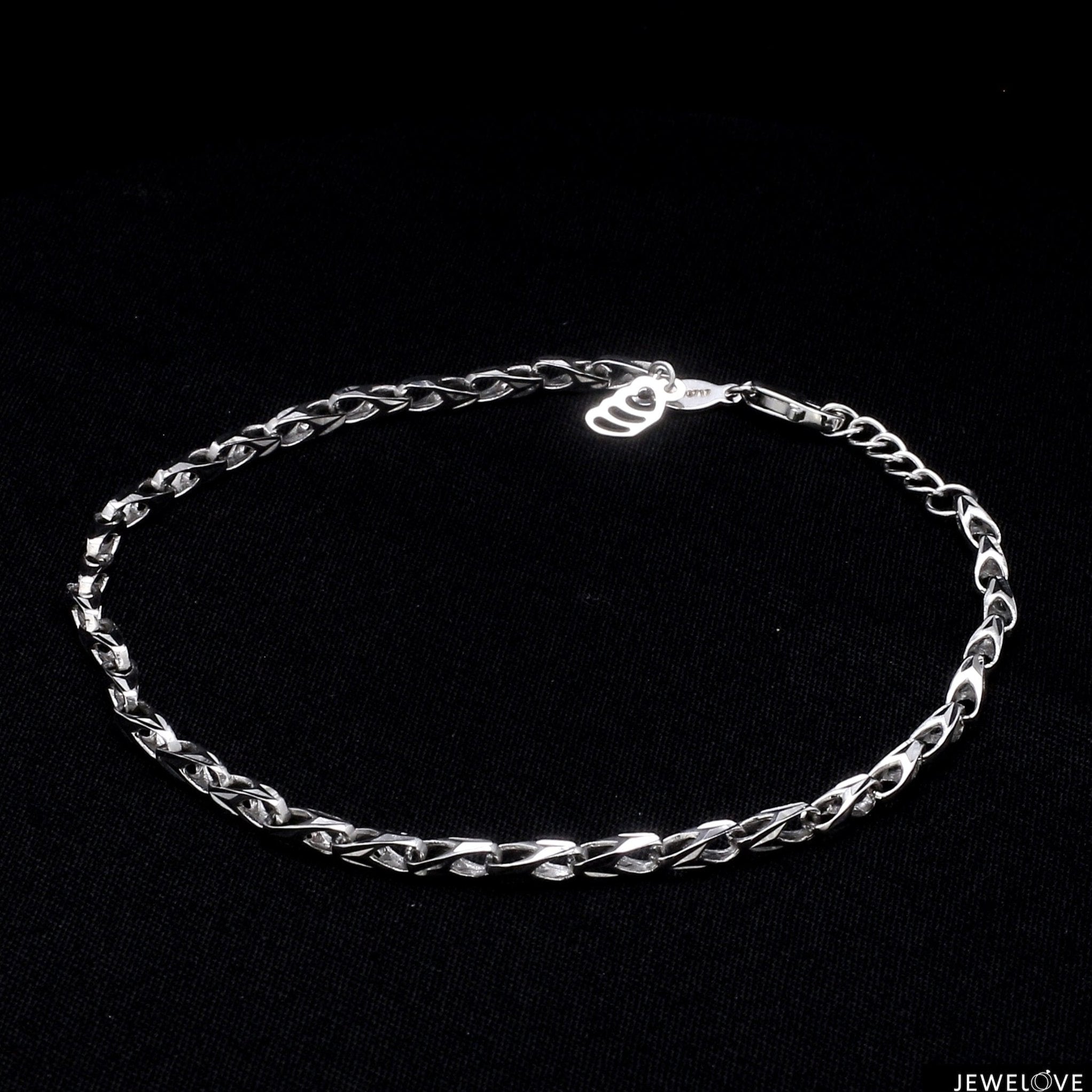 Jewelove™ Bangles & Bracelets Bracelet Japanese Platinum Bracelet JL PTB 658