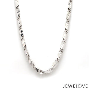 Jewelove™ Chains Japanese Platinum Chain for Men JL PT CH 1306