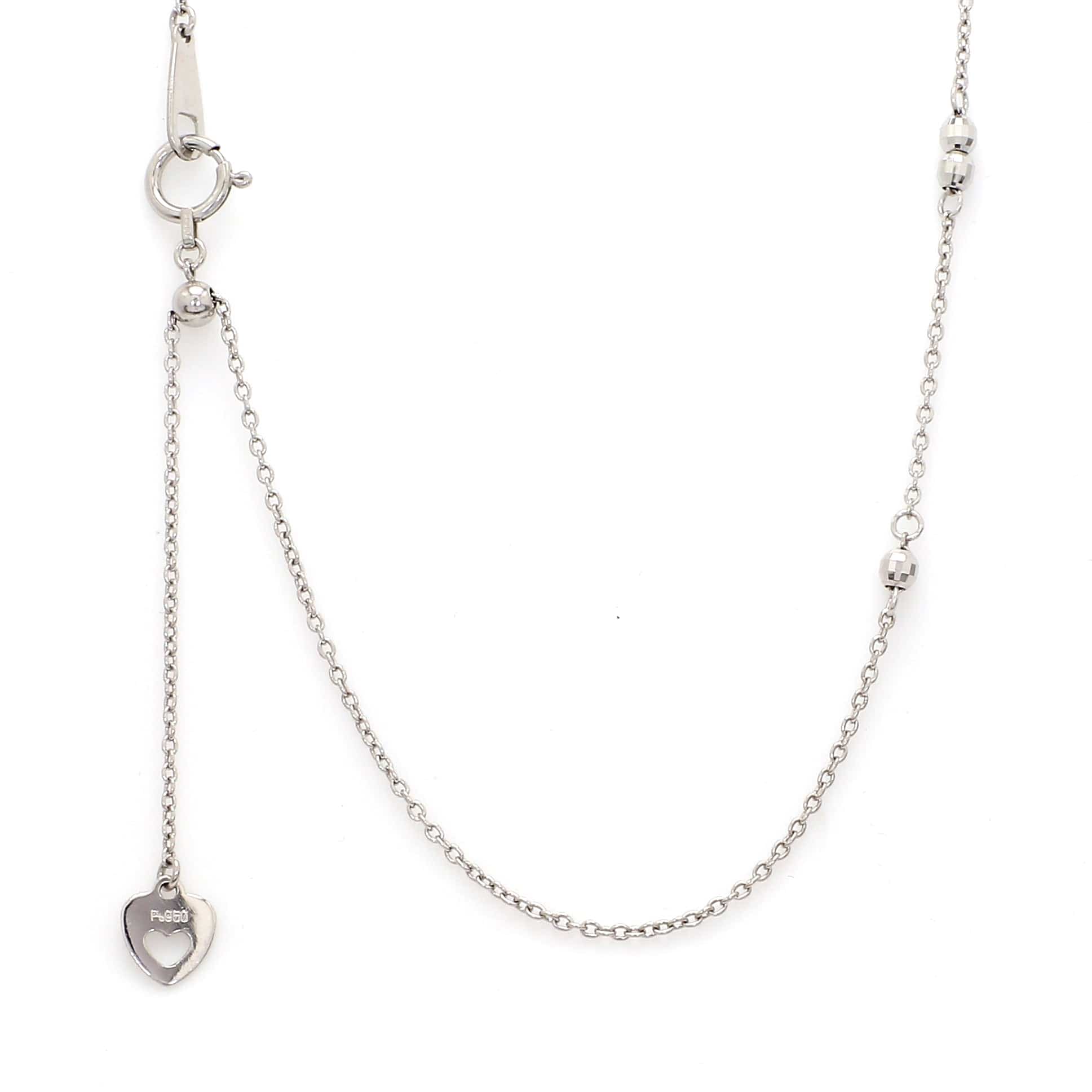 Jewelove™ Chains Japanese Platinum Chain for Women JL PT CH 1051